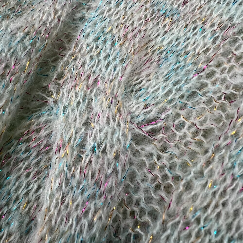 π Light Green Sheer Knit Cardigan - Size Small - Picture 11 of 13